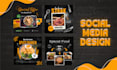 design attractive social media posts for your brand