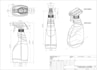 make patent line drawings in 2d format for your invention