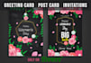 design a illustrated greeting card, post card or invitation