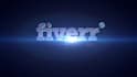 create amazing futuristic sci fi logo intro