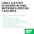 create catchy slogans or taglines for your business