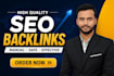 build high quality white hat SEO backlinks for link building