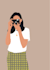 design flat people illustrations in adobe illustartor