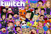 design customized emotes or loyalty badges for twitch