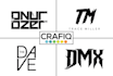do modern y2k streetwear punk clothing brand logo design