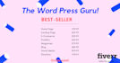 create a custom word press website