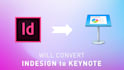 convert indesign to keynote
