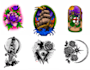 make profesional tattoo design and characteristic artwork