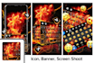 custom branding, templates and google play images design asset