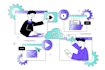 create attractive saas explainer video, demo video and saas animation