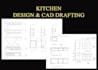 drafting your kitchen cabinets plan by autocad