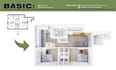 create a 3d floor plan render for real estate marketing