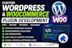 create and customize wordpress, woocommerce plugin and theme