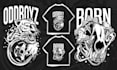 create awesome illustration old school tshirt design