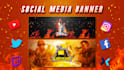 design awesome your social media banner