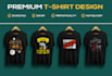 design custom graphics for tshirts or merchandise