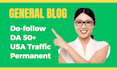 publish guest posts da 50 general blog dofollow