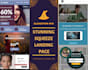 design stunning landing page by elementor pro