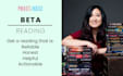 professionally beta read your novel