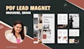 create professional PDF lead magnet, brochure, ebook design
