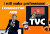 make professional TV ads or commercial video