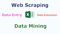 do web scraping,data mining and web crawling