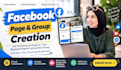 create a professional facebook page or a group