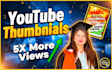design eye catching youtube thumbnails to boost your views