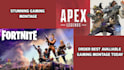 do stunning gaming montage for youtube