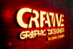 photoshop neon logo well