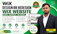 design redesign edit improved and fix your wix website