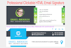 create professional clickable email signature, html signature