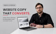craft high converting website copy for you