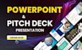 design modern powerpoint presentation and google slide