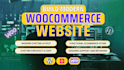 build wordpress woocommerce website online store website