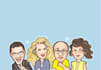 draw a digital stylized caricature using your photo