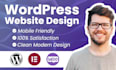 design and develop a wordpress website
