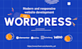 create wordpress website design redesign and development