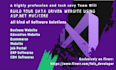 build database driven website in asp net mvc