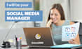 be your social media manager for facebook and instagram