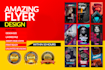 design flyer, poster, door hangers within 6 hours