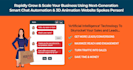 setup website spokes person and chatbot in your website