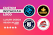 design a unique instagram logo