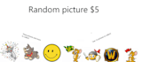 send you a random emoji