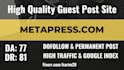 do premium guest post on metapress com