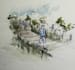 draw freehand landscape scenery drawings