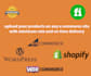upload 100 products to your woocommerce shopify store