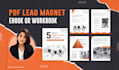 design a high converting PDF lead magnet, ebook, or workbook