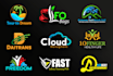 design unique 3d logo for your company and brand