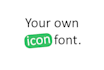 design web and app icon fonts for you